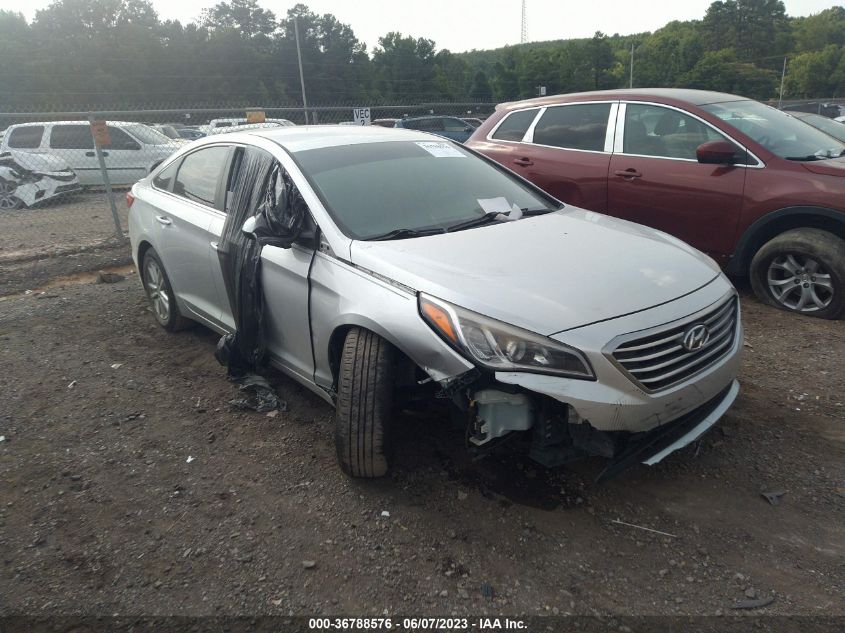 2017 HYUNDAI SONATA 2.4L - 5NPE24AF2HH558800