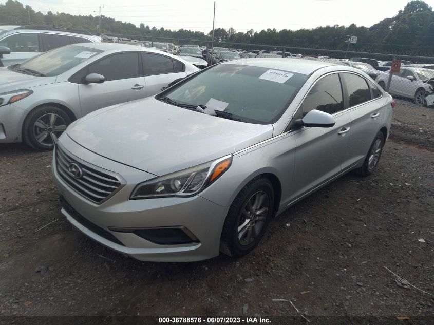 2017 HYUNDAI SONATA 2.4L - 5NPE24AF2HH558800