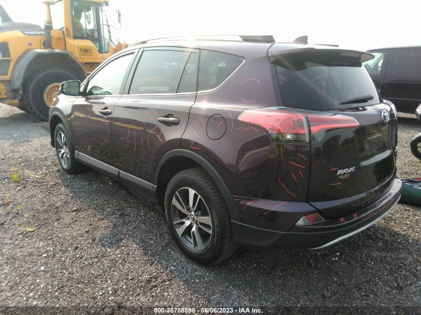 2016 TOYOTA RAV4 XLE - 2T3WFREV9GW279925