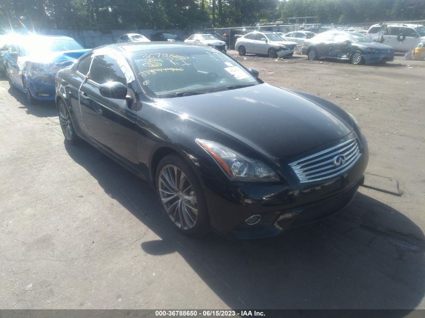 2013 INFINITI G37 COUPE SPORT 6MT - JN1CV6EK8DM923887