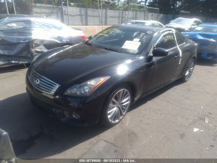 2013 INFINITI G37 COUPE SPORT 6MT - JN1CV6EK8DM923887
