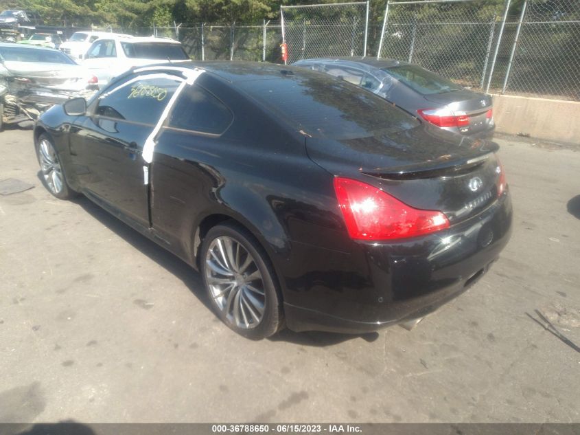 2013 INFINITI G37 COUPE SPORT 6MT - JN1CV6EK8DM923887