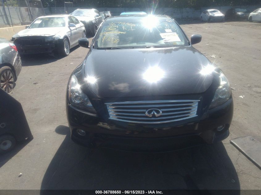 2013 INFINITI G37 COUPE SPORT 6MT - JN1CV6EK8DM923887