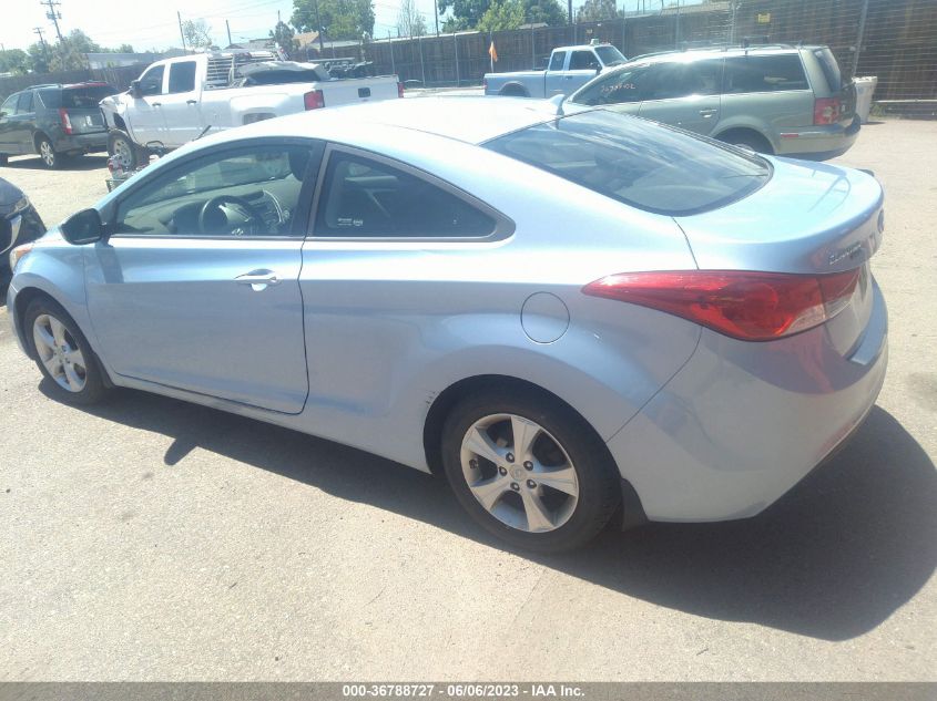 2013 HYUNDAI ELANTRA COUPE GS PZEV - KMHDH6AE0DU013252