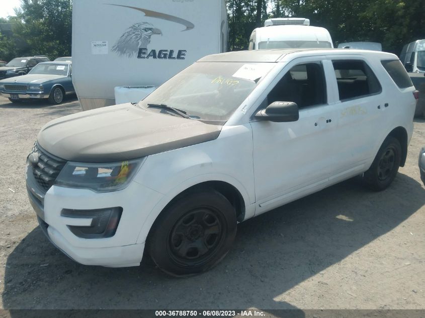 2016 FORD UTILITY POLICE 1FM5K8AR3GGC72843