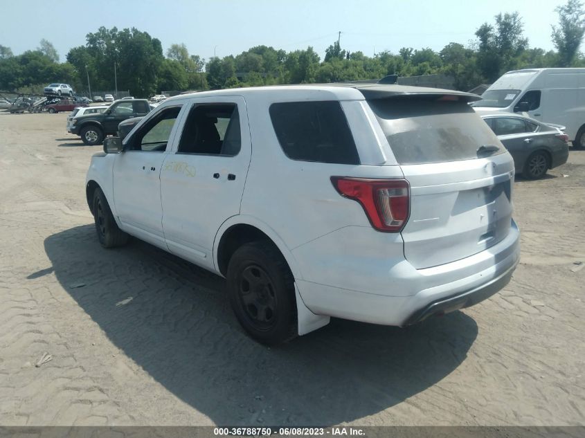2016 FORD UTILITY POLICE 1FM5K8AR3GGC72843