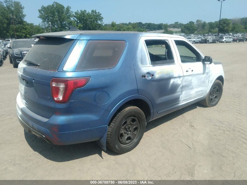 2016 FORD UTILITY POLICE 1FM5K8AR3GGC72843