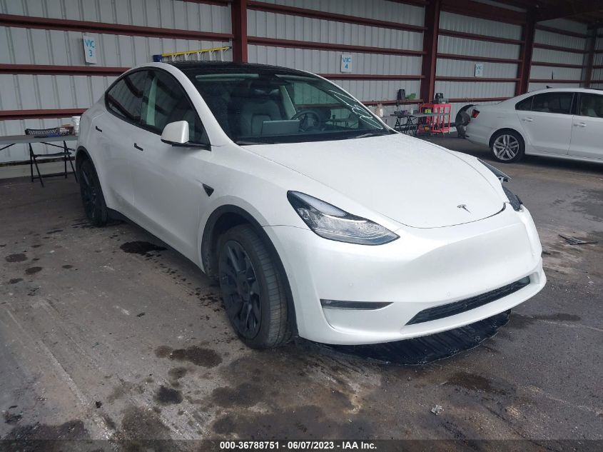 2022 TESLA MODEL Y LONG RANGE - 7SAYGDEE5NF390051