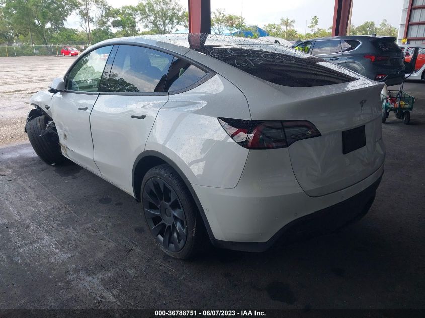 2022 TESLA MODEL Y LONG RANGE - 7SAYGDEE5NF390051