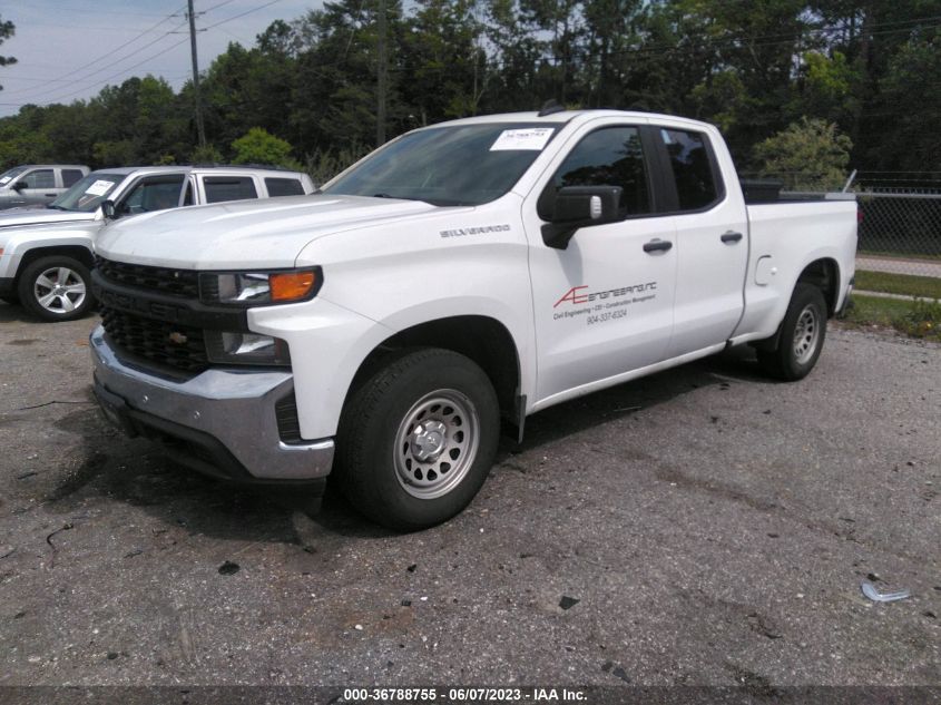 2020 CHEVROLET SILVERADO 1500 WORK TRUCK - 1GCRWAEH4LZ356669