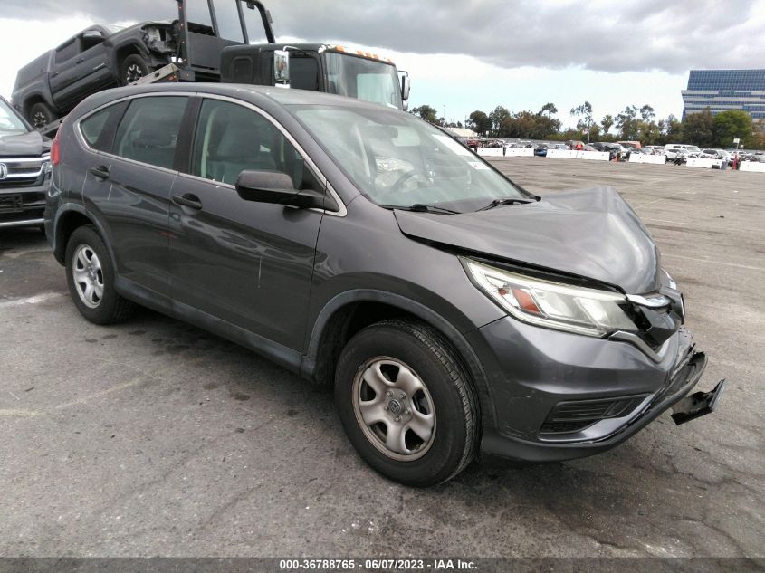 2015 HONDA CR-V LX - 3CZRM3H36FG708800