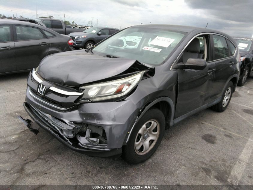 2015 HONDA CR-V LX - 3CZRM3H36FG708800