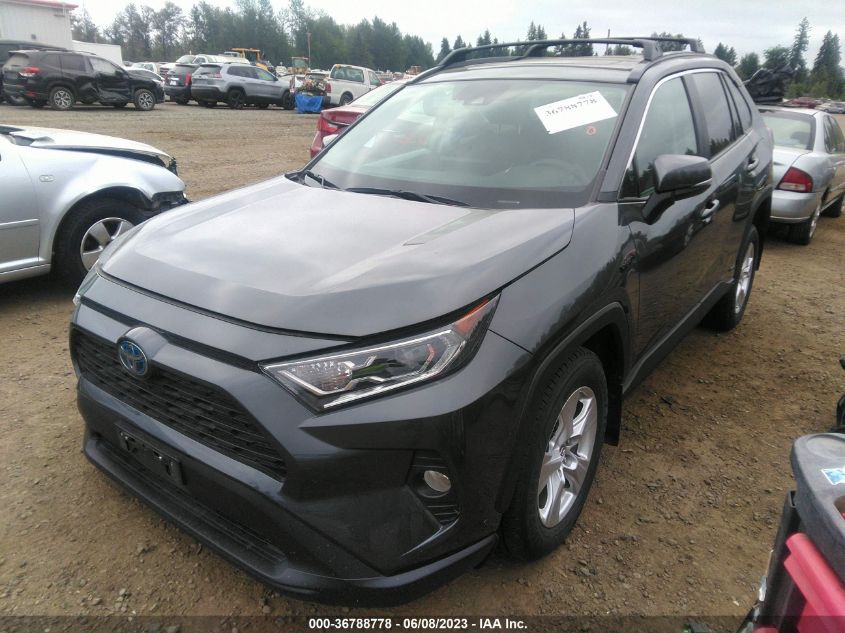 2019 TOYOTA RAV4 HYBRID XLE - 2T3RWRFV2KW042679