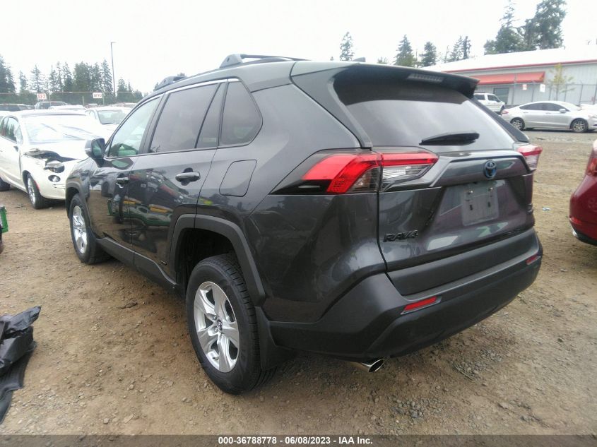2019 TOYOTA RAV4 HYBRID XLE - 2T3RWRFV2KW042679