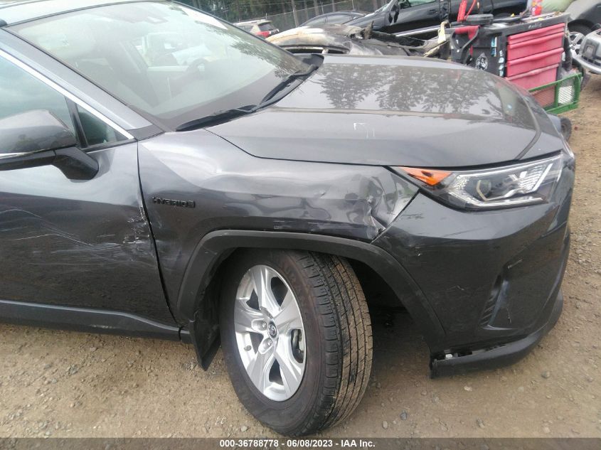 2019 TOYOTA RAV4 HYBRID XLE - 2T3RWRFV2KW042679