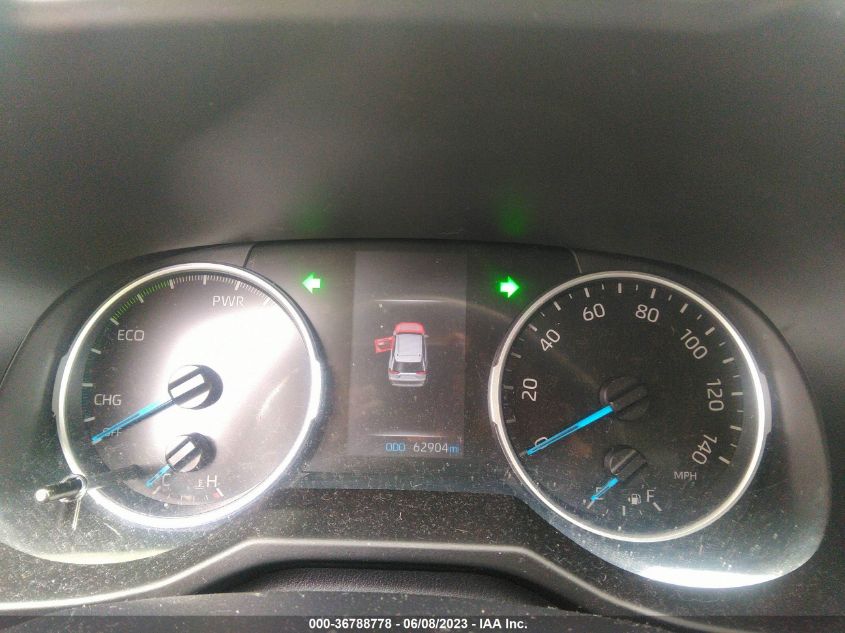 2019 TOYOTA RAV4 HYBRID XLE - 2T3RWRFV2KW042679