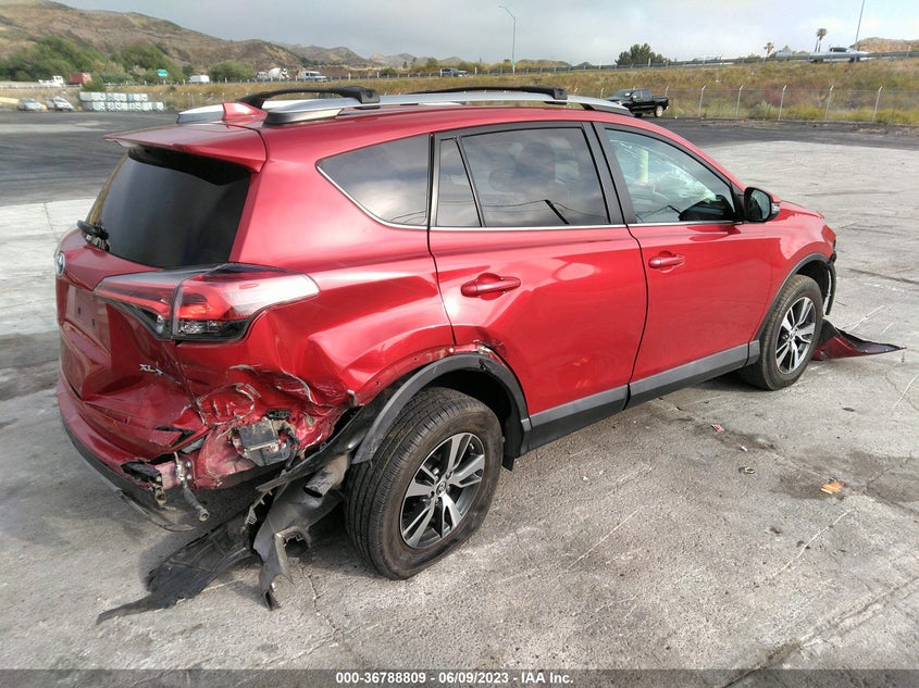 VIN 2T3WFREV2HW402840 2017 TOYOTA RAV4 XLE