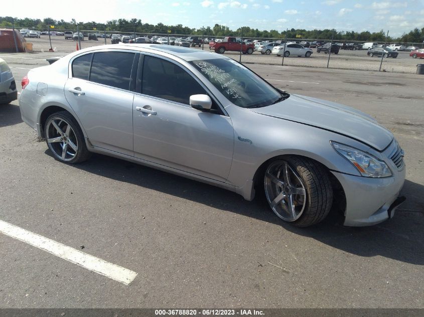2013 INFINITI G37X JN1CV6AR3DM758754