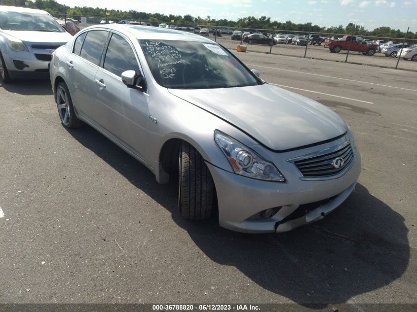 2013 INFINITI G37X - JN1CV6AR3DM758754