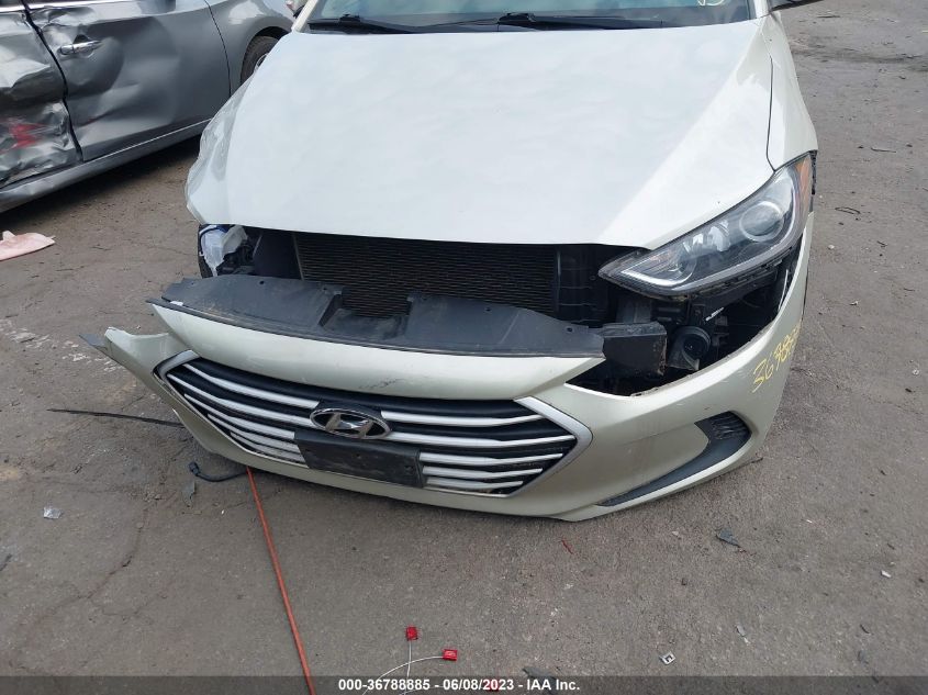 2017 HYUNDAI ELANTRA SE - 5NPD74LF0HH182219