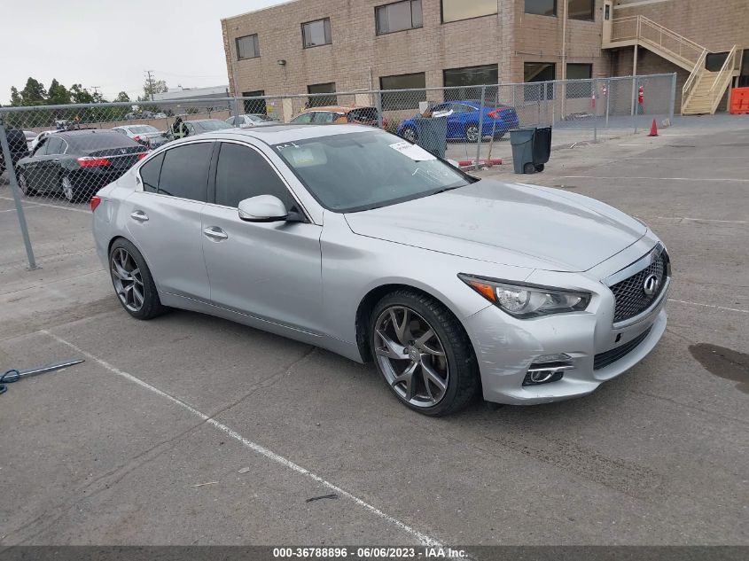 2014 INFINITI Q50 PREMIUM/SPORT - JN1BV7AP9EM685147