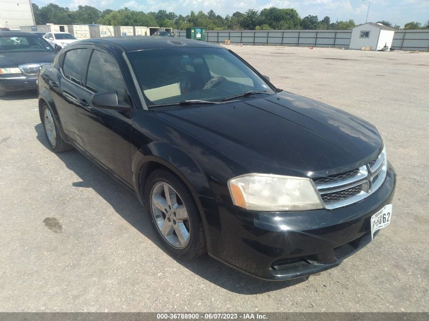 2013 DODGE AVENGER SE - 1C3CDZAB8DN614135