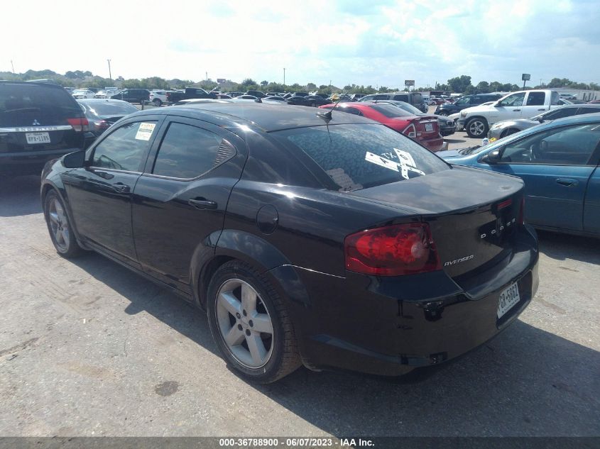 2013 DODGE AVENGER SE - 1C3CDZAB8DN614135