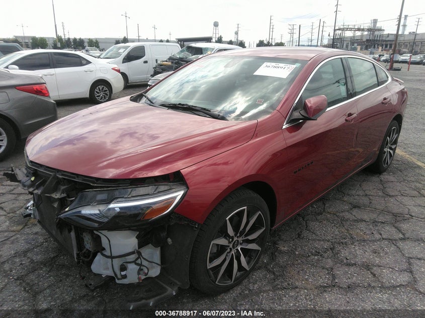 VIN 1G1ZG5ST5LF106980 2020 CHEVROLET MALIBU RS