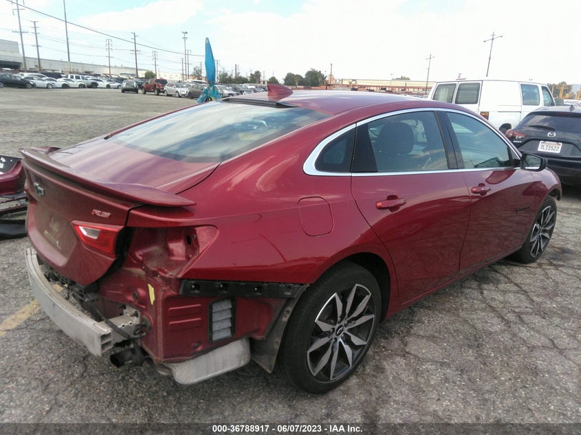 VIN 1G1ZG5ST5LF106980 2020 CHEVROLET MALIBU RS