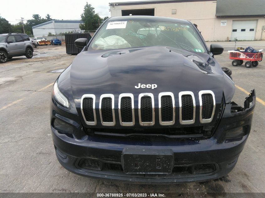 2016 JEEP CHEROKEE SPORT - 1C4PJMAB0GW180946
