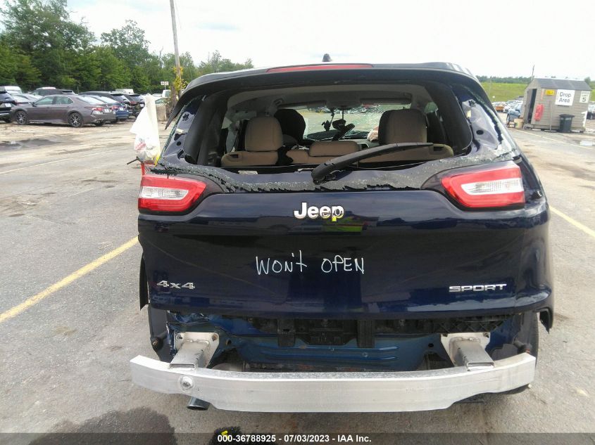 2016 JEEP CHEROKEE SPORT - 1C4PJMAB0GW180946