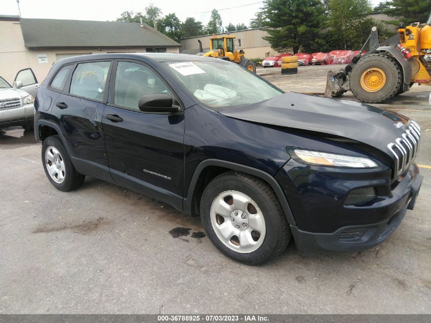 2016 JEEP CHEROKEE SPORT - 1C4PJMAB0GW180946