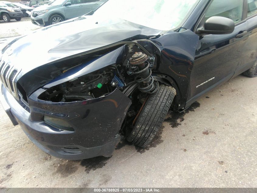 2016 JEEP CHEROKEE SPORT - 1C4PJMAB0GW180946