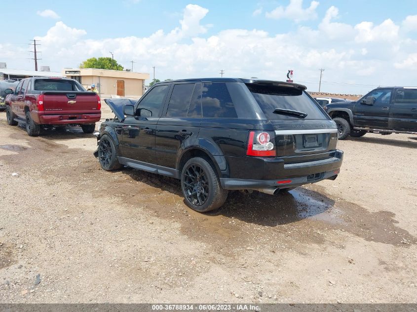 2013 LAND ROVER RANGE ROVER SPORT HSE LUX - SALSK2D45DA761479