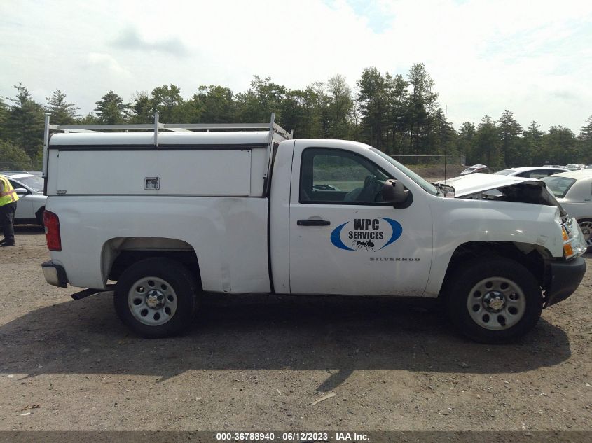 2013 CHEVROLET SILVERADO 1500 WORK TRUCK - 1GCNCPEX1DZ411887