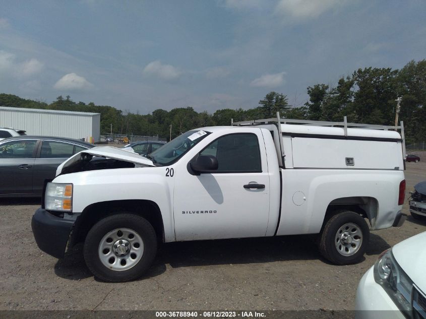 2013 CHEVROLET SILVERADO 1500 WORK TRUCK - 1GCNCPEX1DZ411887