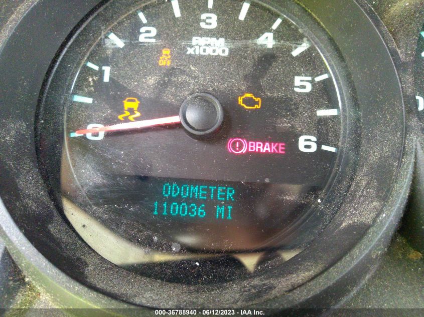 2013 CHEVROLET SILVERADO 1500 WORK TRUCK - 1GCNCPEX1DZ411887