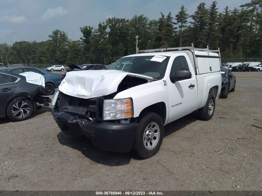 2013 CHEVROLET SILVERADO 1500 WORK TRUCK - 1GCNCPEX1DZ411887