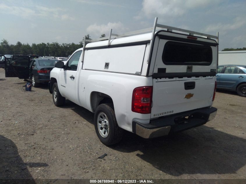 2013 CHEVROLET SILVERADO 1500 WORK TRUCK - 1GCNCPEX1DZ411887