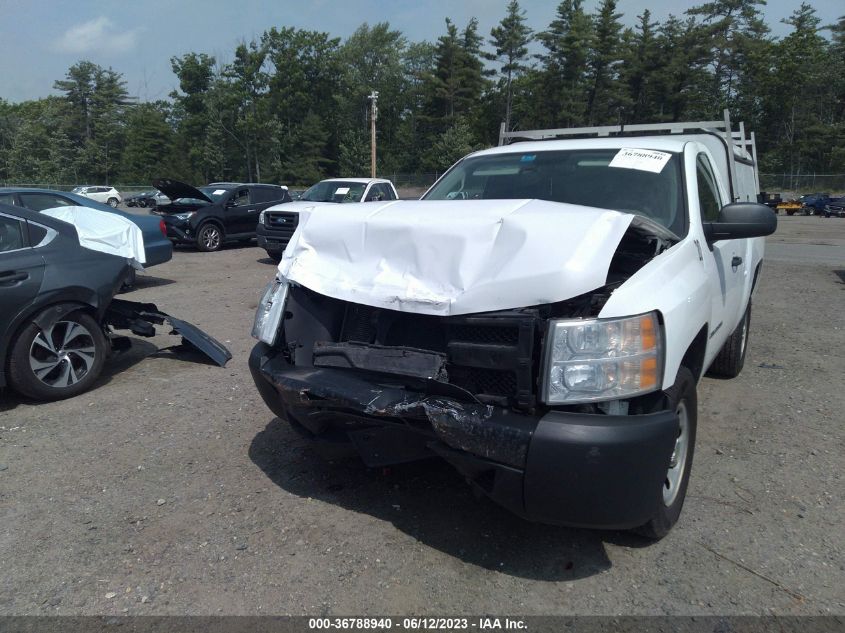 2013 CHEVROLET SILVERADO 1500 WORK TRUCK - 1GCNCPEX1DZ411887