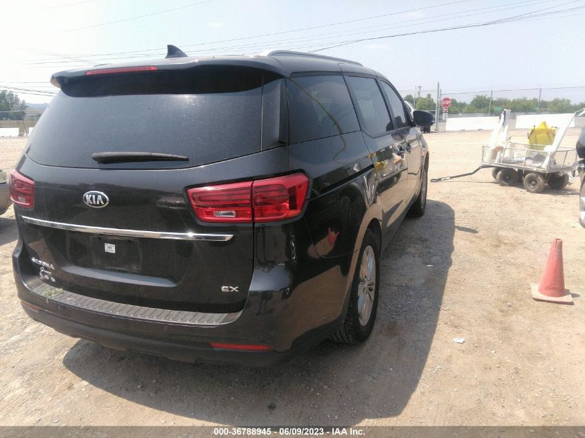 2019 KIA SEDONA EX - KNDMB5C12K6534243