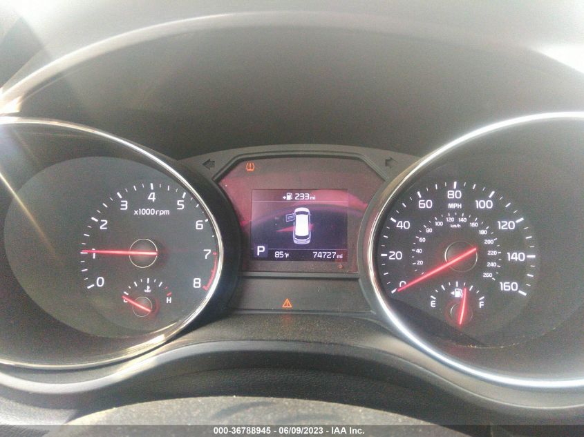 2019 KIA SEDONA EX - KNDMB5C12K6534243