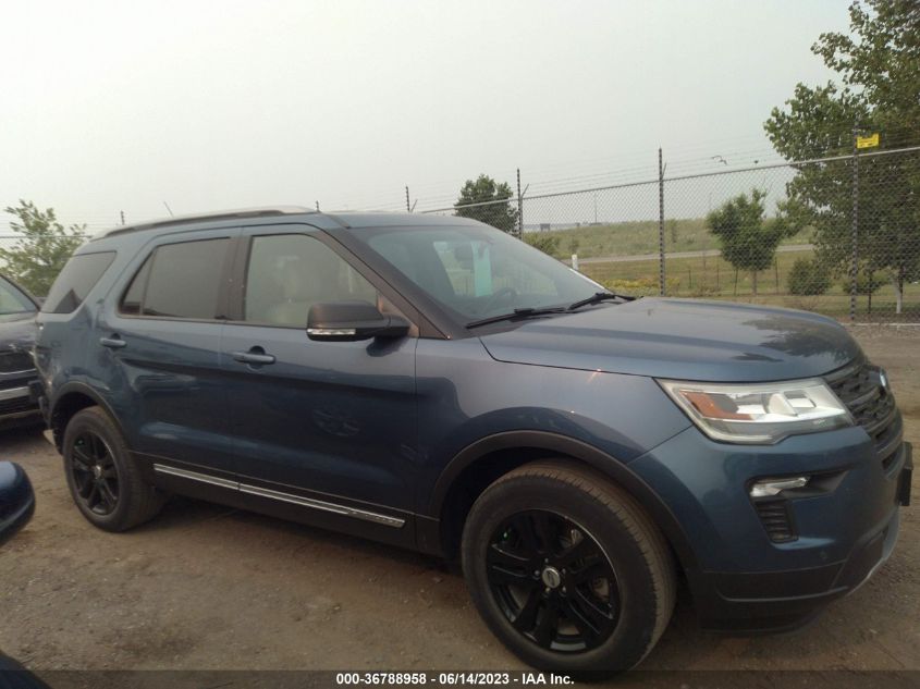 2019 FORD EXPLORER XLT - 1FM5K8D81KGA72684