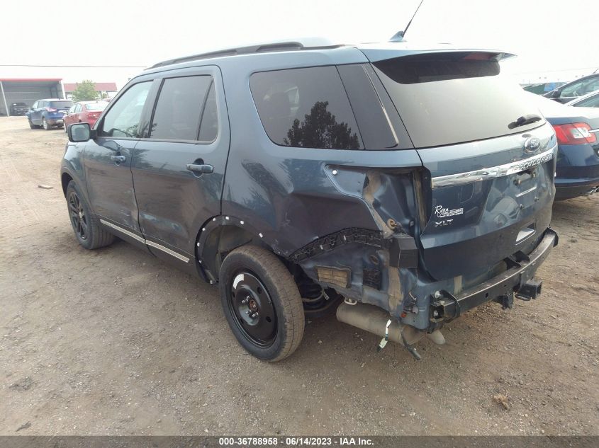 2019 FORD EXPLORER XLT - 1FM5K8D81KGA72684