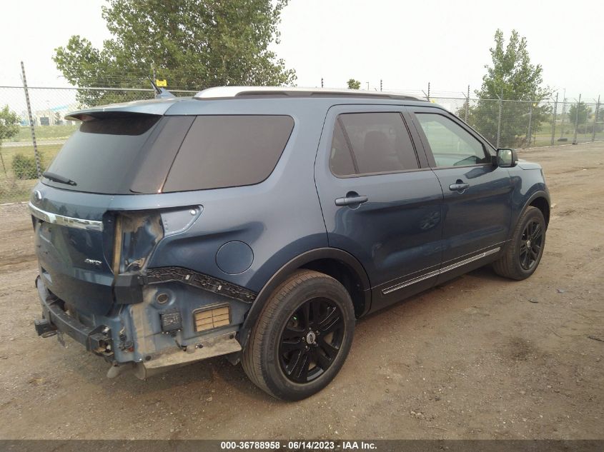 2019 FORD EXPLORER XLT - 1FM5K8D81KGA72684