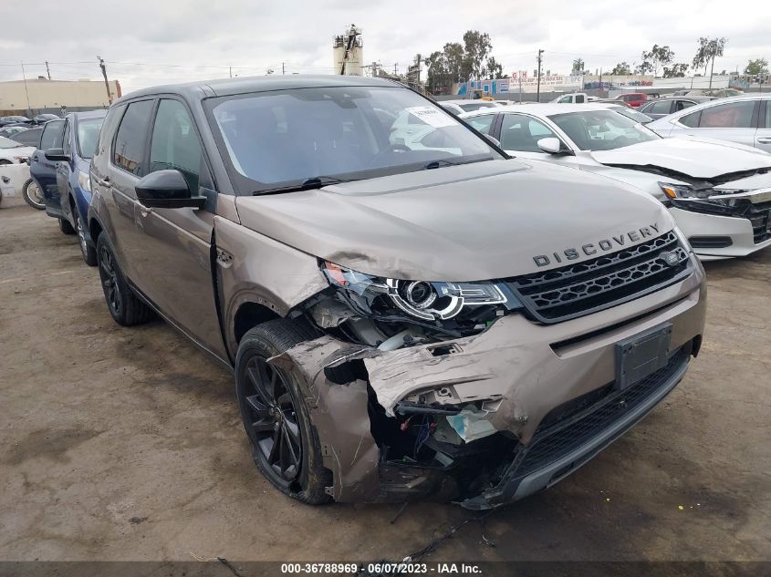 2017 LAND ROVER DISCOVERY SPORT HSE - SALCR2BG2HH657722