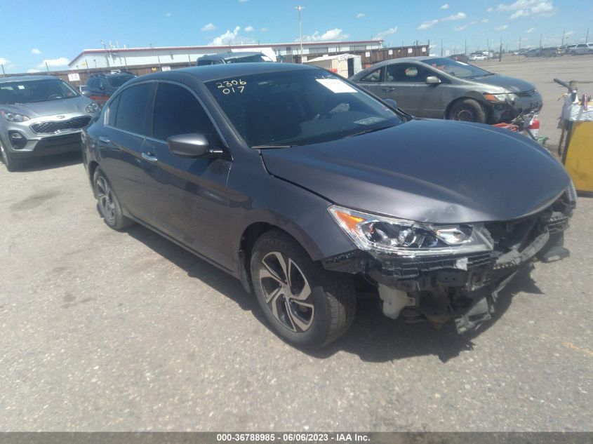 2017 HONDA ACCORD SEDAN LX - 1HGCR2F38HA075035