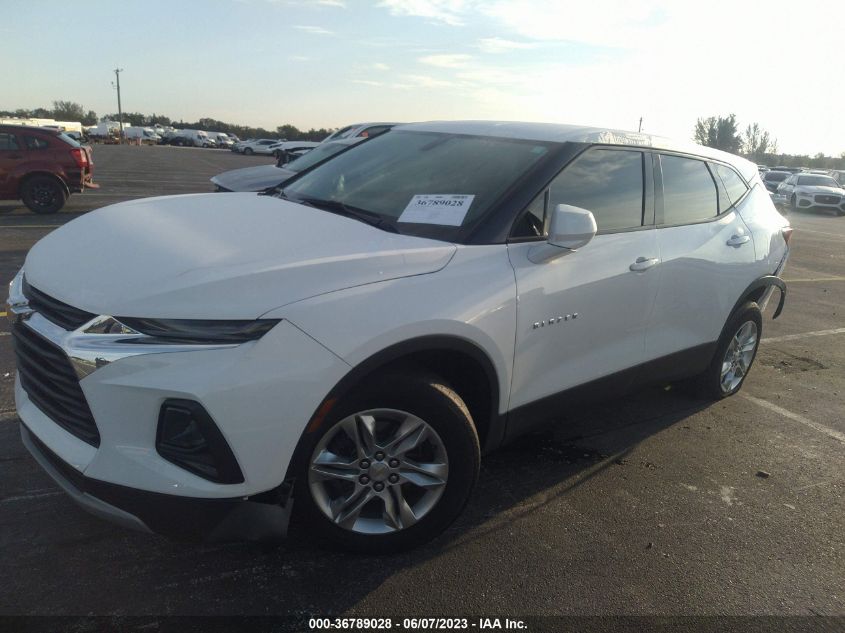 2021 CHEVROLET BLAZER LT - 3GNKBBRAXMS568398