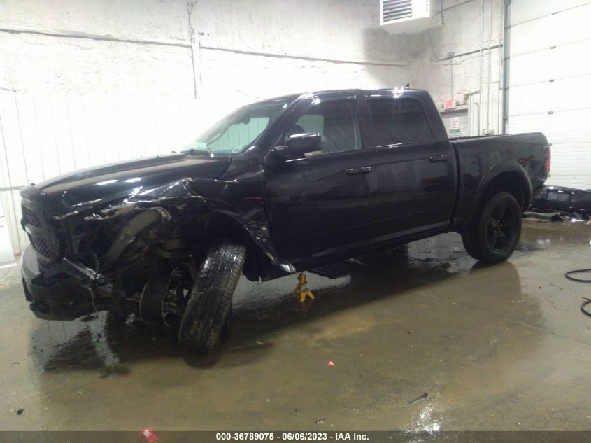 2018 RAM 1500 BIG HORN - 1C6RR7LT0JS137576