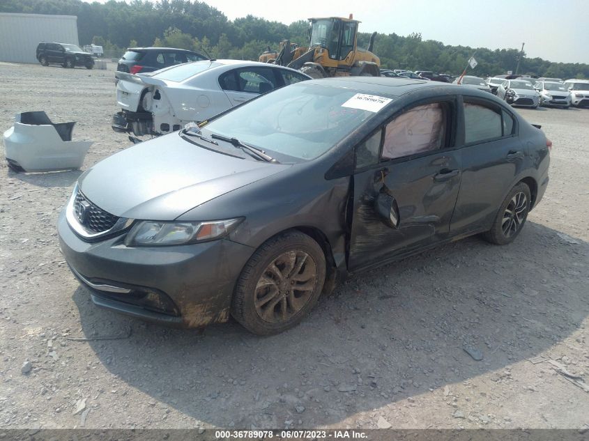 2013 HONDA CIVIC SDN EX - 19XFB2F88DE036061